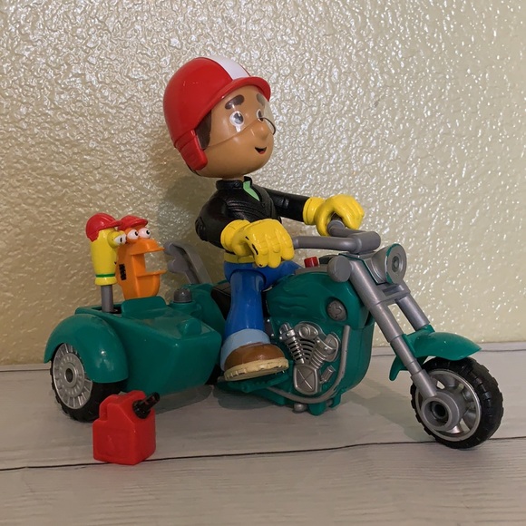 Mattel Disney Handy Manny Motorcycle 🏍 Talking Interactive Toy With Accessories - Picture 1 of 13